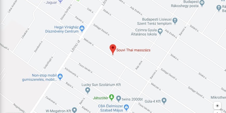 Térkép a helyszínről